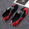 NXY Men's Casual Shoes Fashion Autumn Red Sneakers for Tennis Luxary Brand Breathable Soft Moccasins Loafer High Quality 0127