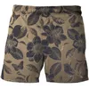 2021 Summer New Casual Retro Beach Shorts 3D Classical Men's Beach Pants flower Quick-drying Swimming Shorts Men's Board Shorts G1209