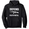 schwarze metall-sweatshirts
