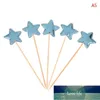 10pcs Mini Heart Star Cupcake Toppers Birthday Cake Topper Decorating Picks Kids Wedding Party Decorations Baby Favor