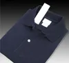새로운 2021 여름 남성 럭셔리 최고 품질 악어 자수 폴로 셔츠 짧은 소매 슬림 피트 캐주얼 비즈니스 남성 셔츠