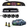 Car Rear View Cameras& Parking Sensors Universal 12V Sensor Reverse Assist Backup Monitoring System Sensitive Quasi-Car LED Reversing 4