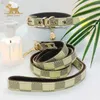 Luxury Dog Leash Luxury Designer Dog Collar for Dogs- Premium Quality Modern Stylish Lead Perfect for Small Medium H0914235b