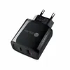 LEDライトファーストクイック充電器EU US 20W PDタイプC USB-Cウォールチャージャー用IPhone 12 13 14 15 Samsung HTC Android Phone PCMP3