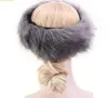 Womens faux bont winter hoofdband 7 kleuren mode hoofd wrap pluche oorbeschermers cover haaraccessoires gratis schip