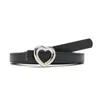 Belts Heart Alloy Buckle Vintage Love Shape Waist Strap Dress Decoration Korean Leather Belt Women Thin Waistband PU