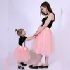 5 Layer 65 cm Knielengte Tule Rok Elegante Geplooide Tutu Rokken Vintage ita Petticoat faldas mujer Saia Jupe 220226