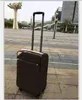 Venda quente Classic Alta Qualidade 20 polegadas Mulheres Durável Rolling Bagagem Spinner Homens Business Travel Mala 56102