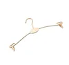 Non-Slip Underwear Rack Metal Hanger Rose Gold Clothing Store Bra Clips Fashion Exquisite Bardian Creative SN3257