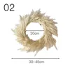 Pure Labor Decorate Immortality Floral Hoop Home Furnishing Dried Flower Tuzzy-Muzzy Christmas Wedding ornament Handicraft Article 57xc3 T2