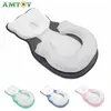 Amtoy za 0-6m urodzony pomoc dla niemowląt urodzone leżak poduszka ładny niedźwiedź Comfort urodzony baby Nest Portable Snuggle łóżko Materac 211025