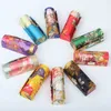 10 stks Chinese stijl kleine zijde satijn sieraden doos met spiegel hanger ring oorbel geschenkdozen lippenstift opbergtas verpakking buis