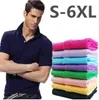 High Quality Hot luxury New Brand Polo Shirt Men Short Sleeve Casual Shirts Man's Solid classic t shirt Plus Camisa Polo big size
