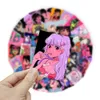 Adesivo per auto 10/50 pz Anime Girl Adesivi per Laptop Notebook Custodia per telefono Borsa per bagagli Stili retrò Graffiti Cartoon Estetica Decalcomanie in vinile