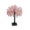 New Arrival Cherry Flowers Tree Simulation Fake Peach Wishing Trees For Wedding Party Table Centerpieces Decorations Supplies