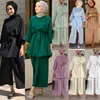 Eid Mubarek Abaya Turkey Muslim DrCaftan Kaftans Islamic Clothing Abayas For Women Musulman Ensembles X0803