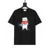 Heren T-shirts Hoge kwaliteit Pineapple Cat Tees Korte mouw Tee Punk Print Letter Loves Summer Skateboard Bear