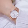 Women Luxury Brand Watch Simple Thin Ladies Wrist Watches Rose Gold Diamond Watches Women Wristwatch Montre Femme 210527