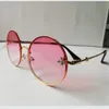 sunglasses metal frame sun glasses bee sunglasses Marine film woman metal sunglasses Driving UV400 Fashion Eyewear