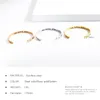 Charm-Armbänder V.YA „Keep Going“ Gold Offenes Armband für Frauen Edelstahl Silber mit inspirierendem Zitat Schmuck Geschenk