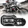 Faro anteriore per motocicletta a LED approvato E-mark F700 F800 GS Gruppo faro Osram di ricambio con Halo EMC integrato per BMW