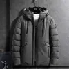 Marque hiver chaud veste hommes hiver épais à capuche Parkas hommes mode décontracté Slim vestes manteaux mâle grande taille pardessus 4XL 211204