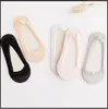 Fashion Silicone Lace Boat Socks Summer Style Women Low Cut No Show Invisible Shoe Liner Slippers Calcetines Mujer