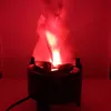 LED suspendue Simulation électrique Simulation de la flamme lampe d'halloween décoration de feu de joie lampe de bras de bain 3D dynamique de projecteur de Noël 211109