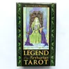 Novo A Lenda Arthurian Cartões Cartagem Tarot Deck Jogo Adulto Família Oracles Para Divinate Divinate Dos Fate SR6CE
