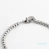 wholesale-Hot Titanium Steel Bracelets classic Jewelry Heart Bracelet For Women Charm beads Bracelet