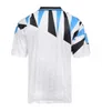1991 1992 camisetas de fútbol blancas de visitante retro 91 92 Klinsmann Matth￤us Desideri Fontolan MIlan Pizzi camiseta de fútbol Vintage Classic conmemorar uniforme antiguo Inter