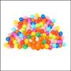 Sand & Gifts25Pcs/Lot Plastic Ocean Ball Eco Friendly Soft Tent Bath Water Pool Baby Kids Swim Pit Toy Outdoor Fun Sports Play Toys Drop Del