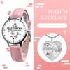 To My Son Daughter Never Forget Love Dad Mom Engraved Watch Kids Children Anniversary Birthday father's mother's day gifts G21902