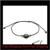 20 Stück/Lot Lucky String Evil Eye Lucky Red Cord Verstellbares Armband DIY Schmuck Ajzqp Jlaez