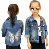 chaqueta jean de niña