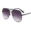 Lunettes de soleil rose argenté miroir en métal verres de soleil de soleil marque pilote de sunchoux de soleil femmes hommes nuances de mode de mode lunette4469123