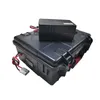 Batterie au lithium lifepo4 12V, 150ah, étanche, pour moto électrique, tricycle, bateau à moteur de mer, onduleur + chargeur