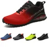 Non-Brand Men Running Shoes Black Grey Blue Orange Lemon Green Red Mountain Climbing Walking Mens Trainers Outdoor Sports Sneakers Size