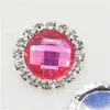 100 stcs 23 mm Flatback Acryl Crystal Rhinestone Wedding Knopen Vermelding Diy Hair Accessoires Decor 2254 Q26153286