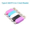 4 w 1 OTG SD Reader karty USB 2.0 Adapter Flash Drive Smart Memory Reader Type C Cardreader