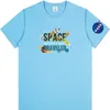 宇宙飛行士国立航空宇宙局NASA Tシャツブラックグレーレッドピンクホワイトライトブルー男性と女性286