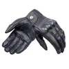 SFK Retro Motorcycle Gloves Breathable Goatskin Motorcycle Gloves Retro Touch Screen Modified Four Seasons Gloves H1022