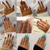 MOONLIGHT Bohemian Gold Chain Rings Set per le donne Fashion Boho Coin Snake Rings Party Trend Jewelry Gift EMO Igirl Metal Ring G1125