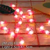 Strängar 2m 20 LED-sträng ljus tecknad design Flamingo Cactus Heart Star Shape Fairy Lights för hem Sovrum Party Decorations