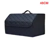 Car Storage Bag PU Leather Trunk Organizer Box Bags Folding Car Trunk Stowing Portable Boxes GQ286t3649212