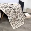 Blankets Compare with similar Items Delicate Knitted Leopard Print Blankets Winter Warm Faux Fur Microfiber Stich Plaid Bedspread Fluffy Adult Blanket Throw