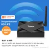 Tanix TX6S Android 10.0 OTT TV Boxes 4GB + 32GB / 64GB Allwinner H616 Dual WiFi 2.4G + 5G con BT para smart tv