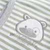 Roupas 3 pçs / set algodão recém-nascido menino menina romper 2021 manga comprida infantil roupas primavera animal pijama roupas de bebe 210309