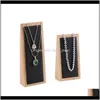 Luxury Wood Jewelry Display Stand Jewellery Displays Boutique Showcase Trade Show Fair Exhibitor Ring Earring Necklace Bracelet Holder Yk5Pn