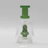 4inches cam bong renkli su borusu mini nargile dabrig bongs tepe percolator recycler yağ teçhizatı benzersiz bongs242h7405474